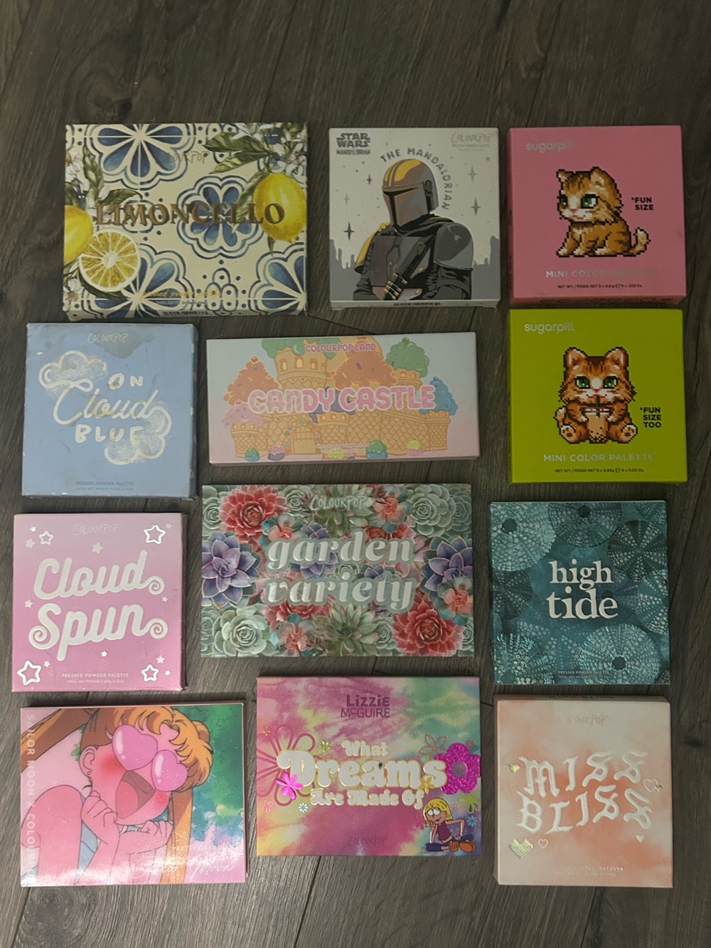 ColourPop & SugarPill 12 Pack Palette